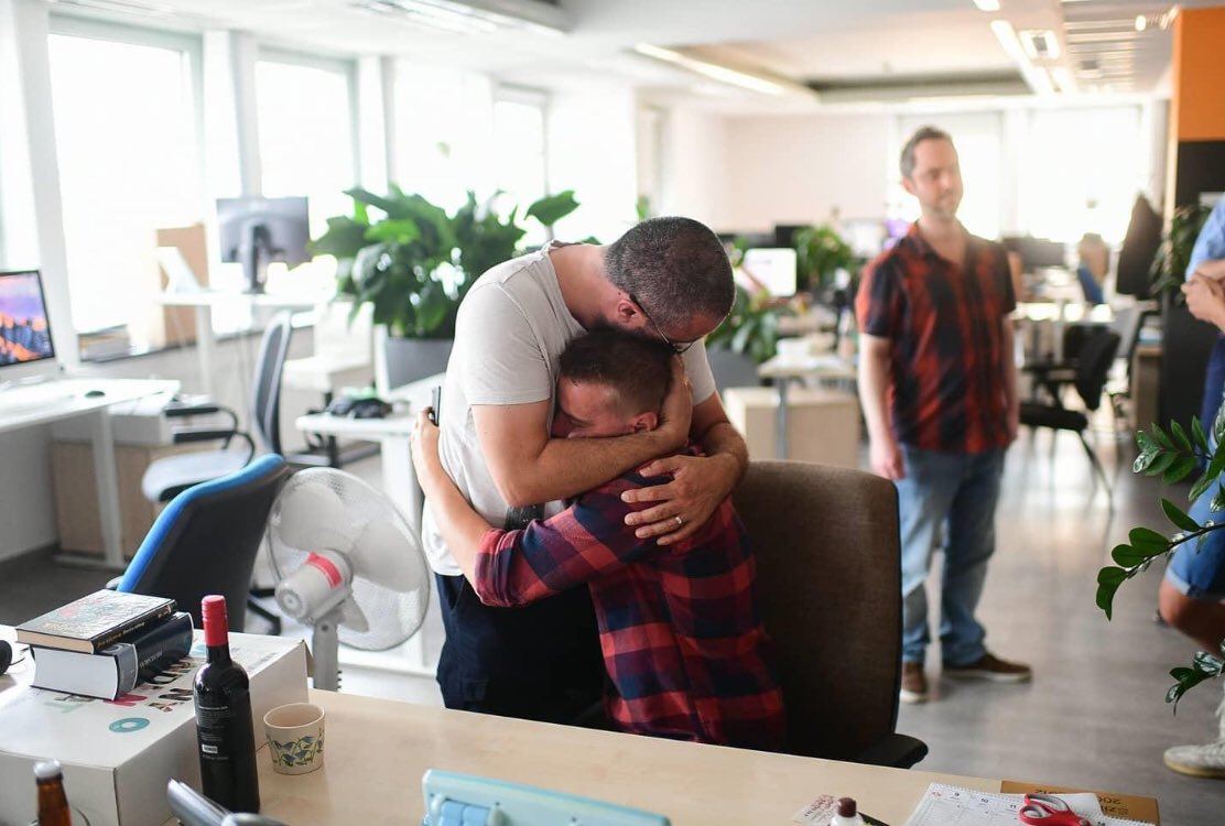 katka_cseh's tweet photo. Unbearable to watch — mass resignations of editors, journalists &amp; staff at @indexhu protesting the politically motivated sacking of their editor-in-chief

Europe, will you look away and do nothing — again?

Ppl in Budapest: see you at the protest. 6pm, Puskas square

📷JanosBodey https://t.co/aOtoVeJxiT