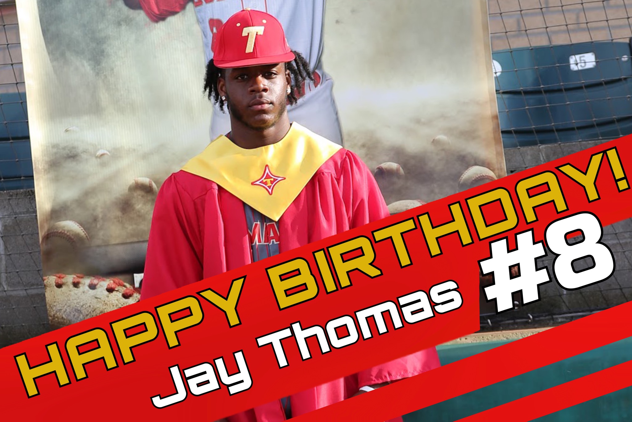 Happy Birthday to Bulldog Jay Thomas! We hope you have a great day!  
