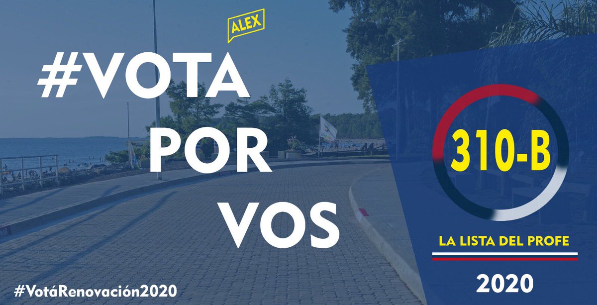 alex_Alcalde2's tweet photo. En septiembre anímate al cambio #VotáPorVos .
Alex Suarez ALCALDE, lista (310-B).
“LA GENERACIÓN DEL CAMBIO”
#VotáRenovación2020 https://t.co/u09Tf3cL4b