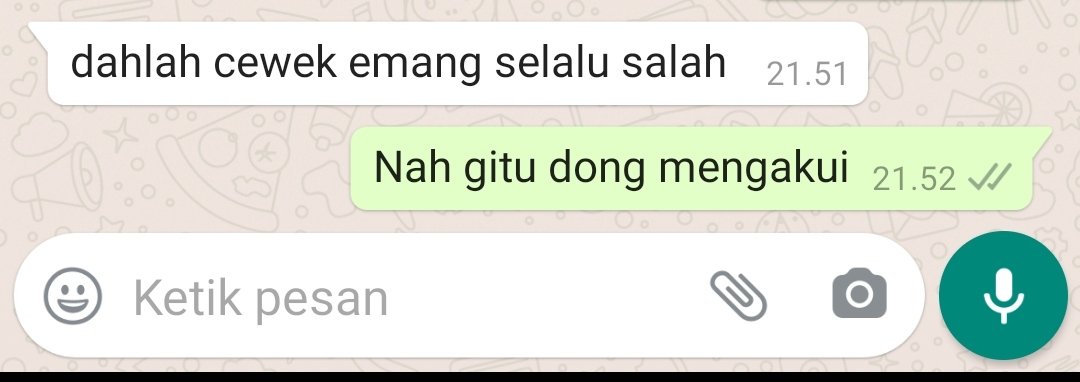 Akhirnya cewek ada yang ngaku.....