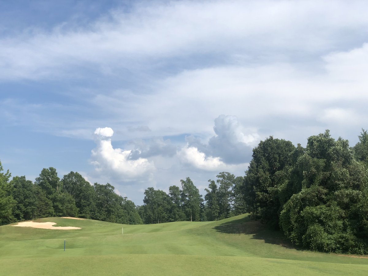 RiverWatch_Golf's tweet photo. Hole #6  Par 5  540 yds
Let the big dogs eat!  Slight dogleg right with a big green. https://t.co/UByQuIQc3o