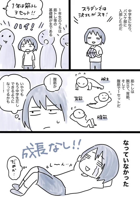 腹筋ができなかった話(3/8)

#コルクラボマンガ専科
#1日1P 