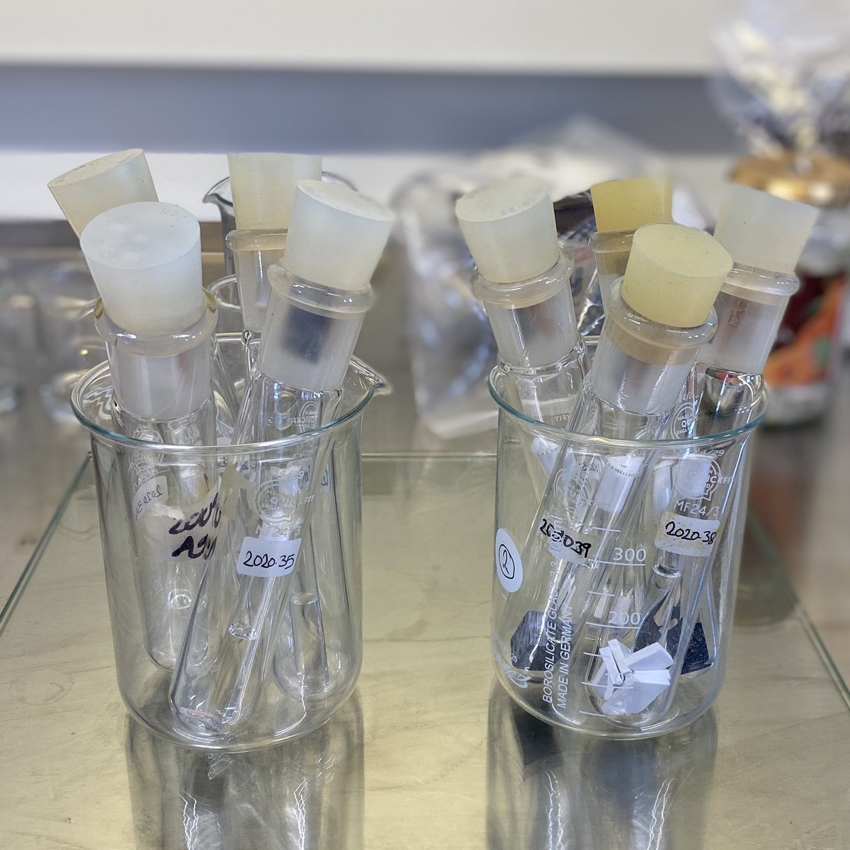 RachelAlmaHowie's tweet photo. First time since uni I’ve undertaken Oddy testing - exciting stuff!! #conservation #oddytest @I_W_M https://t.co/Zv3X31joxC