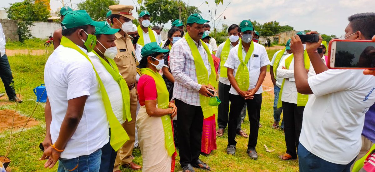 jcpeddapalli's tweet photo. In Haritha Haram Program at Sulthanabad Mandal of Peddapally district on 24.07.2020.  @Collector_PDPL @TelanganaCMO @KTRoffice @MinisterKTR @KTRTRS @HarithaHaram @trsharish https://t.co/u6DVWSD0Fv
