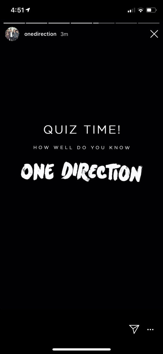📲 One Direction are doing ‘Quiz Time’ on Instagram! Turns out they had just made a mistake when they first posted. 

RT if you clowned 😫😭

#10YearsOf1D