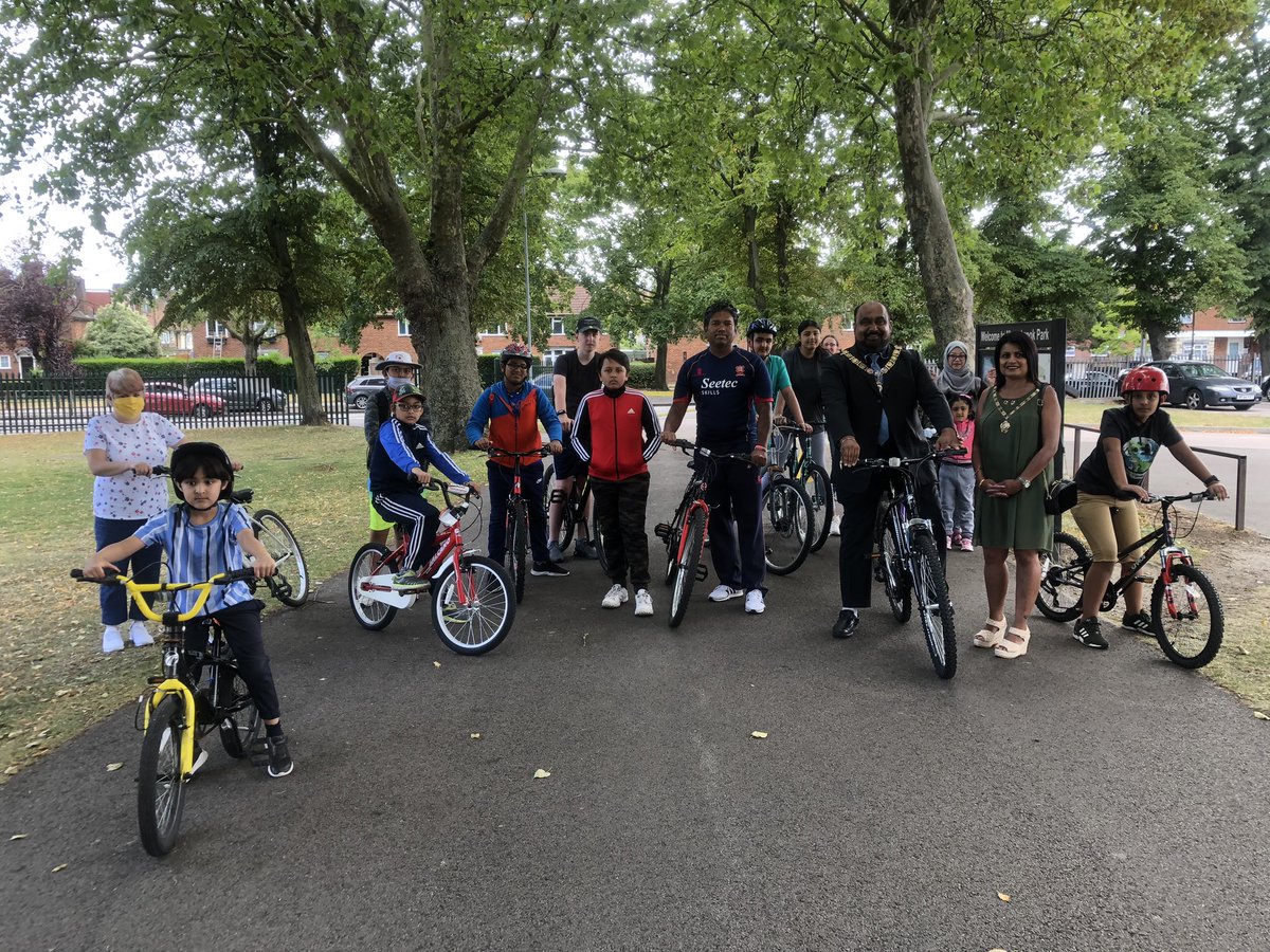 KananCoach's tweet photo. Well done to everyone who participated in the bike ride for the @thejocoxway! In total we did a wonderful 79 miles and I’m very happy we got 19 people involved! #GreatGetTogether #moreincommon #thejocoxway https://t.co/oAzNuHgygh