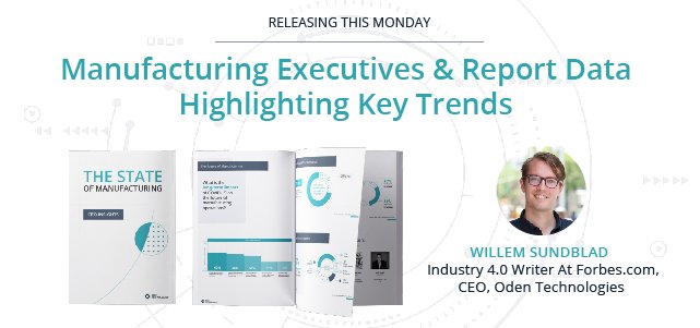 Announcement: This Monday our very own Willem Sundblad will release his anticipated comprehensive report featuring industry leaders and 9 key takeaways propelling the conversion of COVID-19 challenges toward manufacturing innovation. Get report here: bit.ly/2WSuMPQ