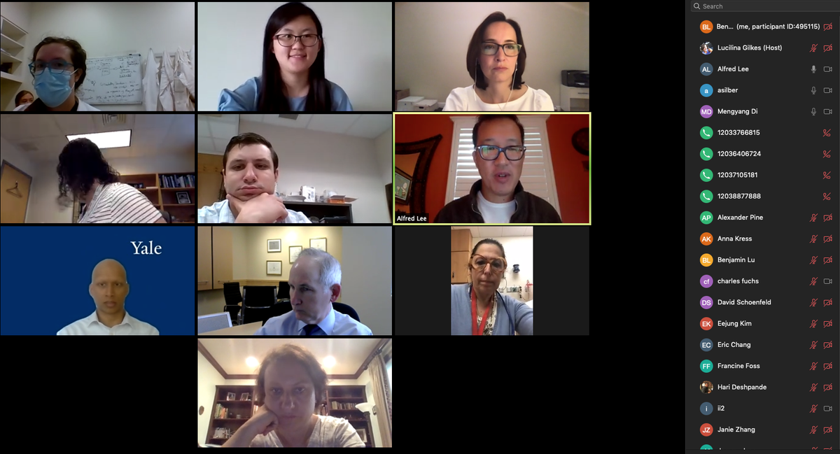 Yale Hematology Oncology Fellows tweet media