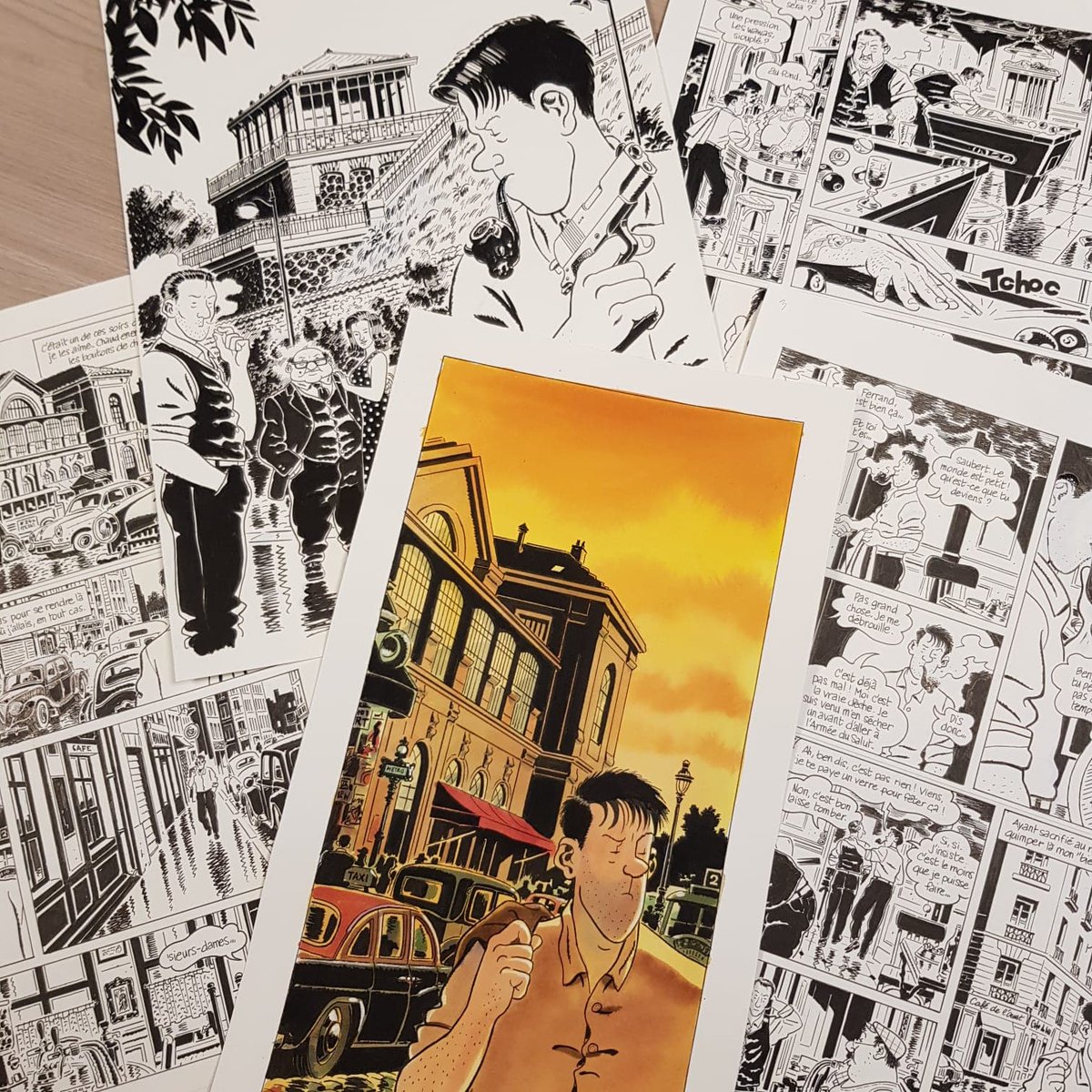 CastermanBD's tweet photo. Tardi confie les rênes des nouvelles enquêtes de NESTOR BURMA à François Ravard, qui a su s'emparer de son univers avec brio !

Le tome 13 du célèbre polar : LES RATS DE MONTSOURIS d'Emmanuel Moynot, et François Ravard. Le 9 septembre en librairie !
👉 https://t.co/nRzX9BDDBu https://t.co/IzWtjtNKyU