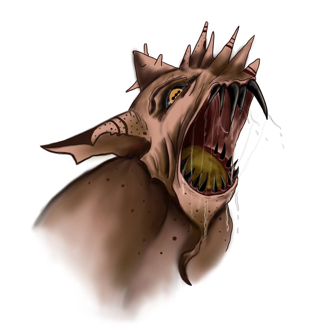 acrocomics's tweet photo. Final version!
.
.
#inprogressart #creatureart #pencilsketches #creaturesketches #concepts #monsterconcept #drooling #creatureconcepts #designmonsters #comics #comicconcepts #conceptart #digitalart #digital #art #artists #illustration #practice #creatures #creepyart https://t.co/1CvnO3XXnw