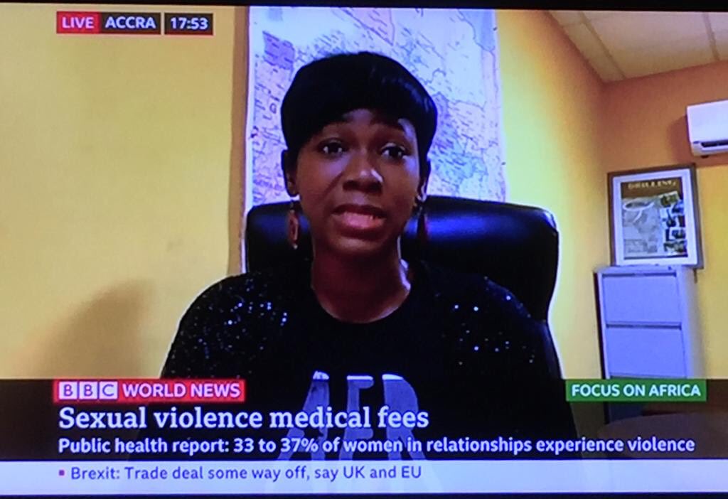Geodrill_GH's tweet photo. Thank you @amakabebrese for highlighting critical issues on gender violence. It’s an honour to watch the talented actress &amp; activist interview with BBC from the Geodrill Accra office: https://t.co/IDLjpEUwpO 

#geodrill
#geo_to https://t.co/cjhj7b5mIu