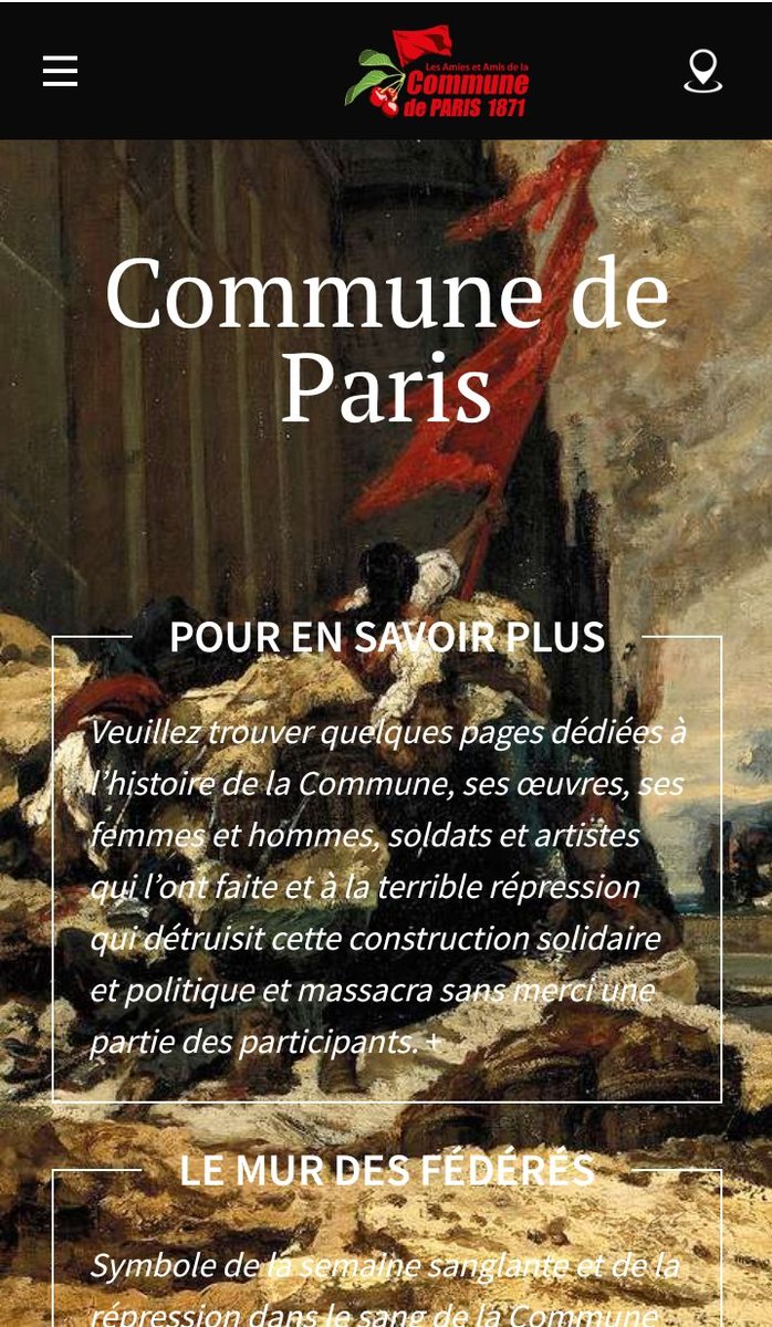 JulienLandureau's tweet photo. Grande fierté d'avoir prêté ma voix à l'application de la Commune de Paris pour présenter les fédérés enterrés au Père-Lachaise 🤗 #casortbientot #cestmoiquifaitBlanqui https://t.co/6pQiprKJuR