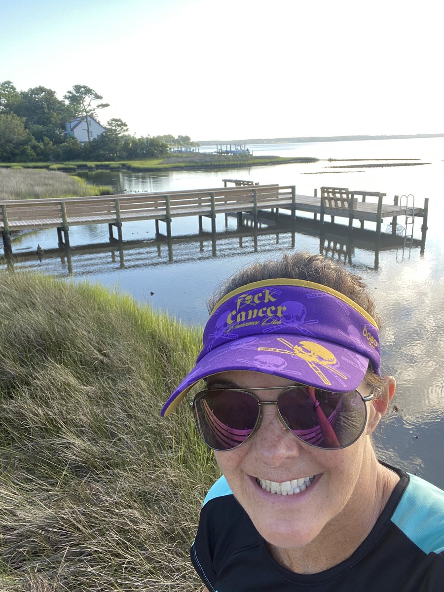 brendas_outside's tweet photo. Goodbye N.C. 😎🌊 I’ll miss this morning view, but I’ll be back next month. 🚴🏽♀️🏝🐄 🏃♀️ #bocogear #fxckcancer #fxckcancerenduranceteam #swimbikerun #tritraining #IMLP2021 https://t.co/6pH5F02SVn