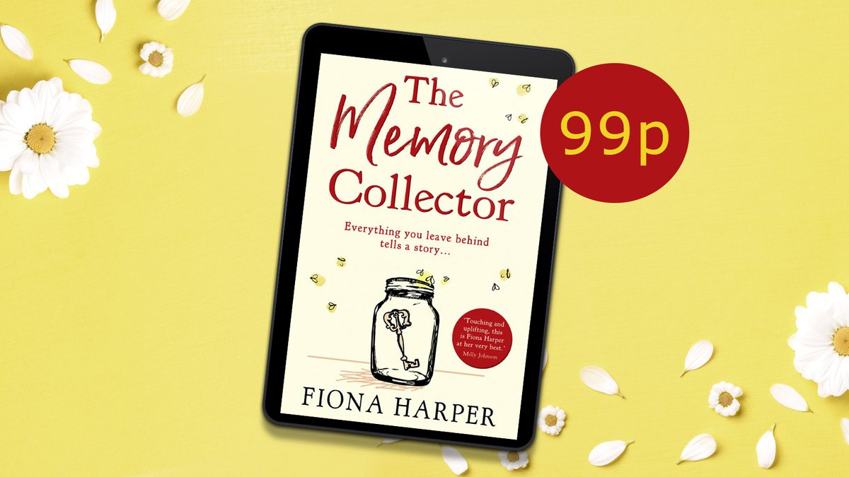 HQstories's tweet photo. 'A real gem of a book'⭐⭐⭐⭐⭐ 
'I couldn't put it down!'⭐⭐⭐⭐⭐ 
'A beautifully poignant story'⭐⭐⭐⭐⭐ 

#TheMemoryCollector by @FionaLucasBooks is a powerful, uplifting story about love, loss and the things we leave behind and it's only 99p! 👉https://t.co/5oDEHpiONp https://t.co/vplzADUMVb