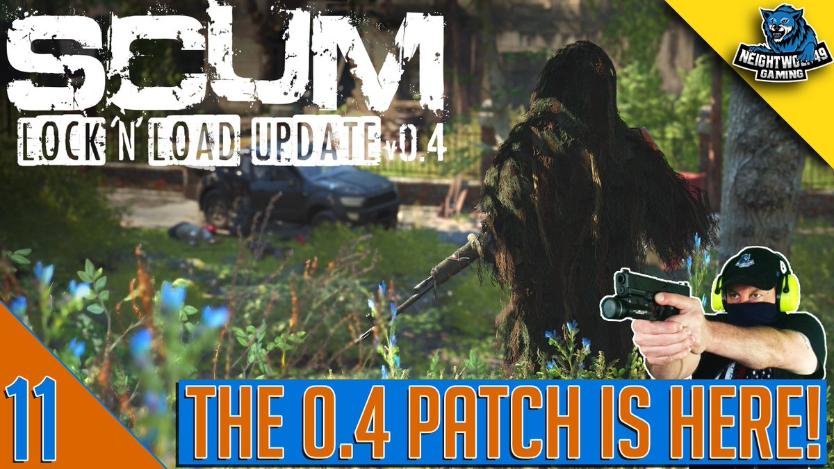 NWolf49's tweet photo. SCUM Patch Day +1 LIVE NOW: https://t.co/U5qvndJ3K4

We should be getting a Hotfix today, but we'll play until then. Come hang out with the WolfPack!
@ScumGame @Croteam @Gamepires #scumgame #scumupdate #scumpatch #scum2020 #games #gamers #livestream @StreamersRtw @BlazedRTs https://t.co/lnqq0oPYag