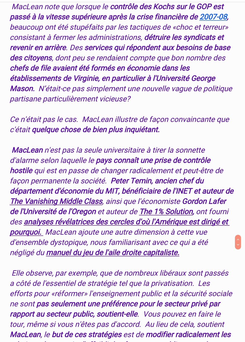 Attention a ne pas mal interpréter, ces agents privés ont un BESOIN vital de l'Etat, de la collectivité, MAIS VERROUILLÉ par leur exécutants et donc ANTIDEMOCRATIQUE