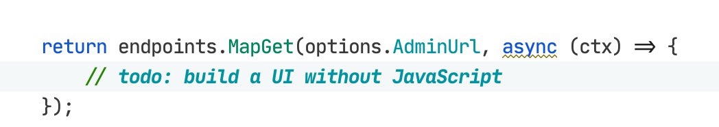 buhakmeh's tweet image. developer goals #NoJavaScript