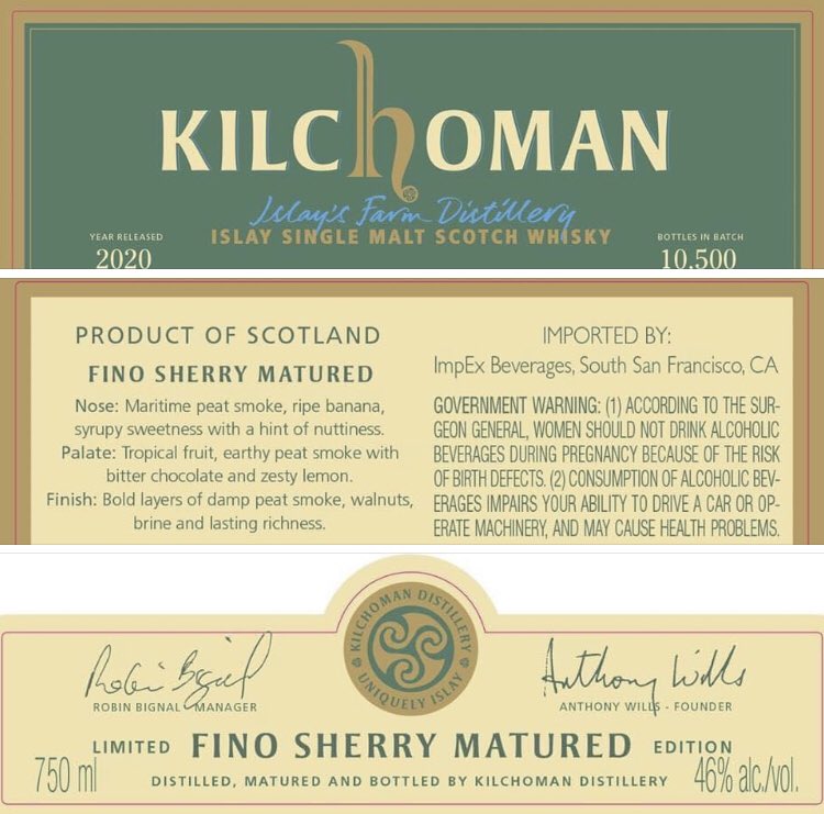 Now that’s an interesting new release!! 😯<a href="/Kilchomanwhisky/">Kilchoman Distillery</a>