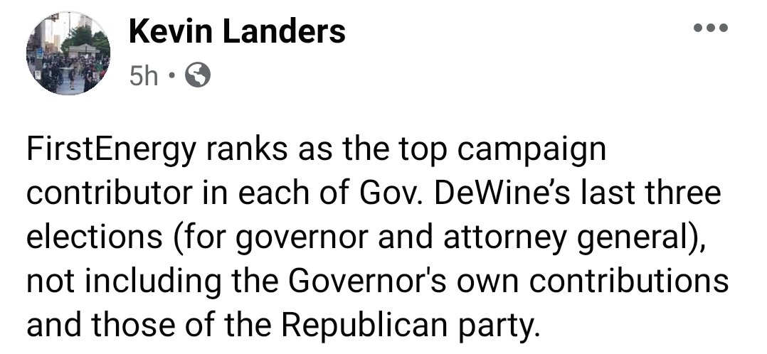 More pieces of the  #Ohio  #FirstEnergy scandal....  #RINO  #GovMikeDewine has denied that he knew anything about this....  #DarkMoney Biggest scandal in Ohio history...  https://www.barrons.com/articles/firstenergy-shares-plunge-after-ohio-bribery-scandal-is-announced-51595370800?redirect=amp#click=https://t.co/jiYqEaUIFs