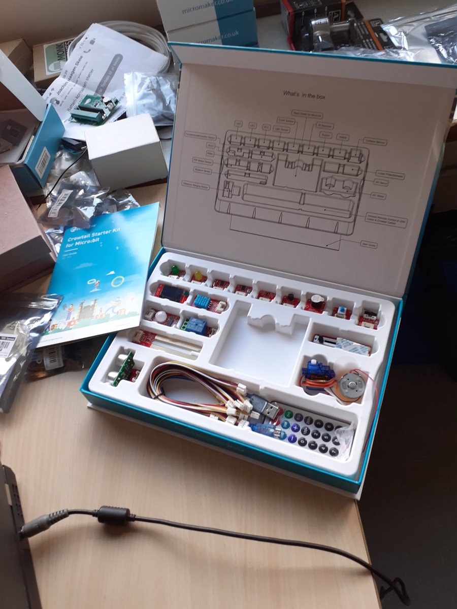 mivsen's tweet photo. Hej fra @ommerskolesing 
#makersind hos @DKingger 

Vi åbner gadgets fra @karinhoegh og @kodesmartDK https://t.co/AVq1c5bBu2