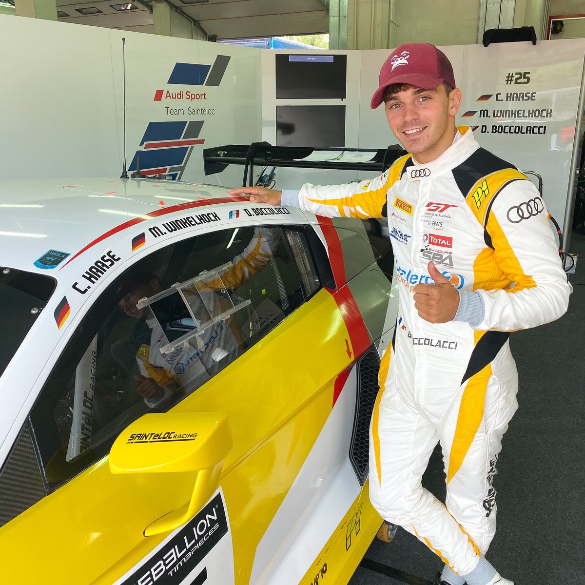 DorBoccolacci's tweet photo. Felling good in my new racing suit✌️😎
Qualifying tomorrow afternoon, but first we still have some practice sessions in the morning.🔥
#letsgobabe https://t.co/9Jy5cLoXP3