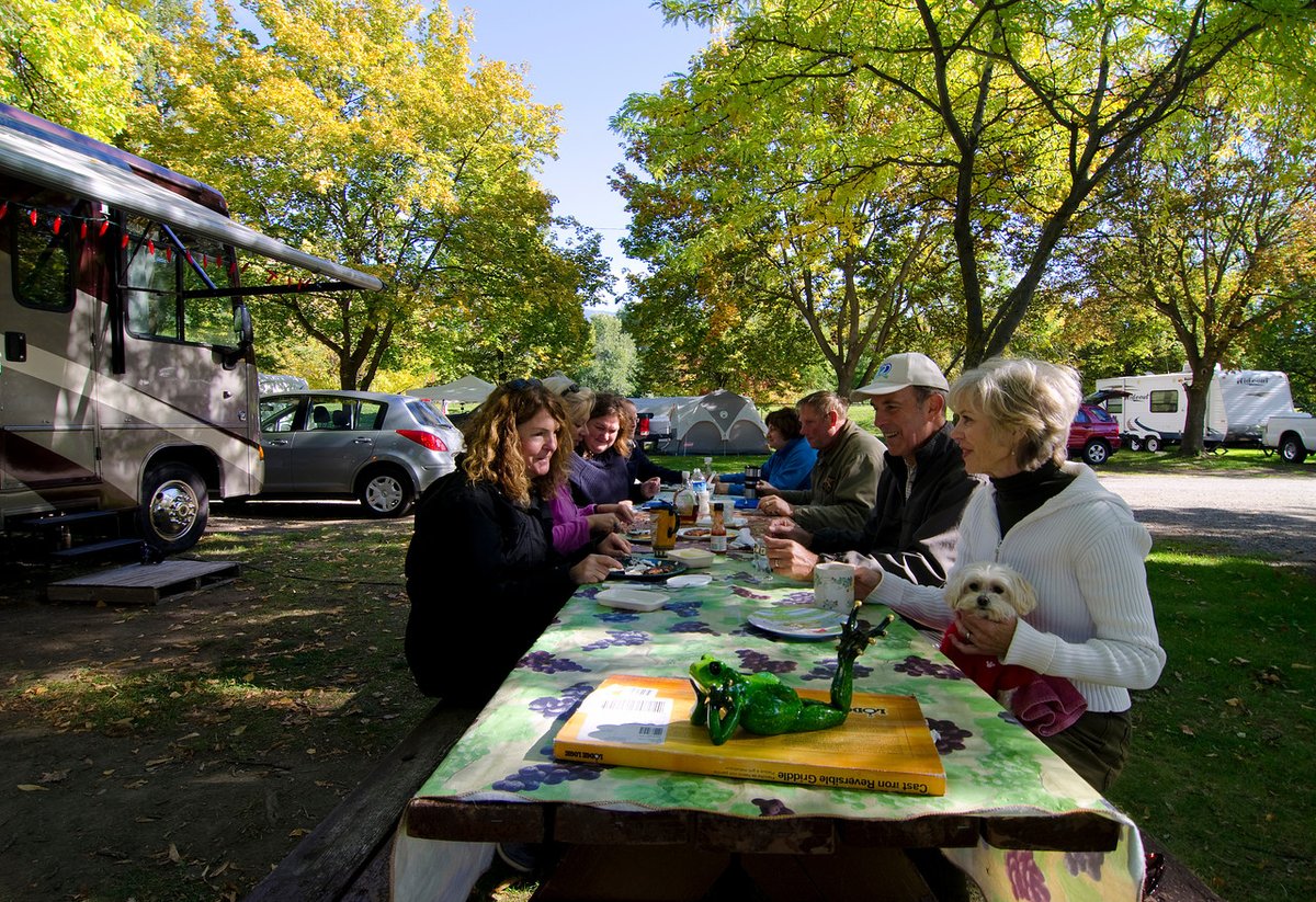 I googled my symptoms.. turned out I just needed to go camping. Visit us at the Oliver Visitor Centre for more information on campsites in the area. #oliverbc #visitoliver #explorebc #camping #rv #outdooradventures 
📷 Darren Robinson