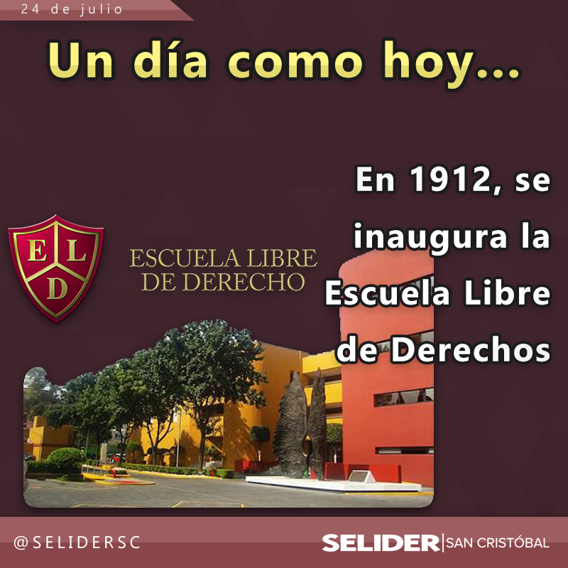 SeliderSC's tweet photo. ¡Celebremos por la institución particular más antigua de educación superior en materia jurídica del país!  ⌛️ https://t.co/04kprK5b0g