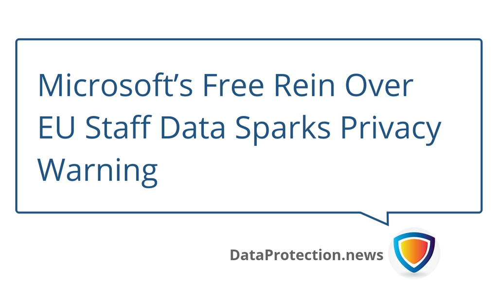 The EU’s in-house data protection regulator said in its findings of a probe that institutions’ lack of control “over which sub-processors Microsoft used and lack of meaningful audit rights also presented significant issues.”

Read more 👉 read.fyi/d4c4afc0

#Microsoft