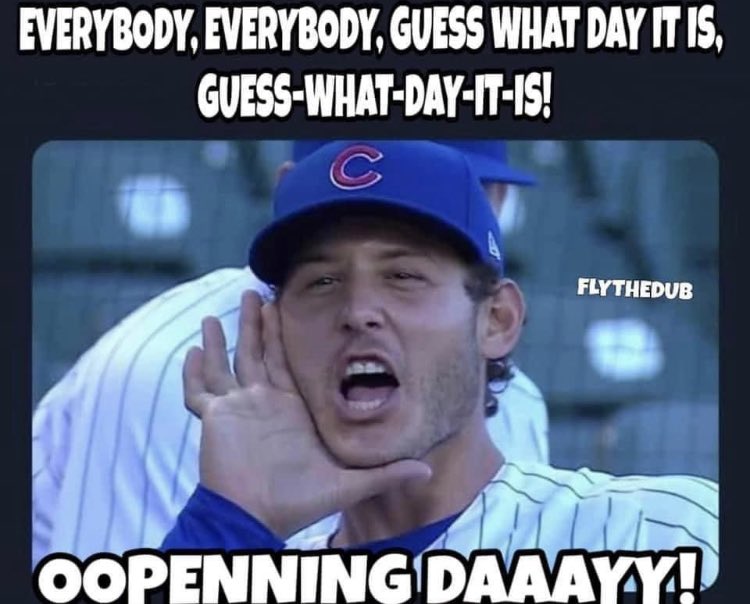 bobkafox's tweet photo. Dog days of summer are upon us! πβ€οΈ #Cubs2020! @Cubs @NBCSCubs #baseball2020 @hamm0481 @DavidBloomberg https://t.co/XjqtYjfZaS