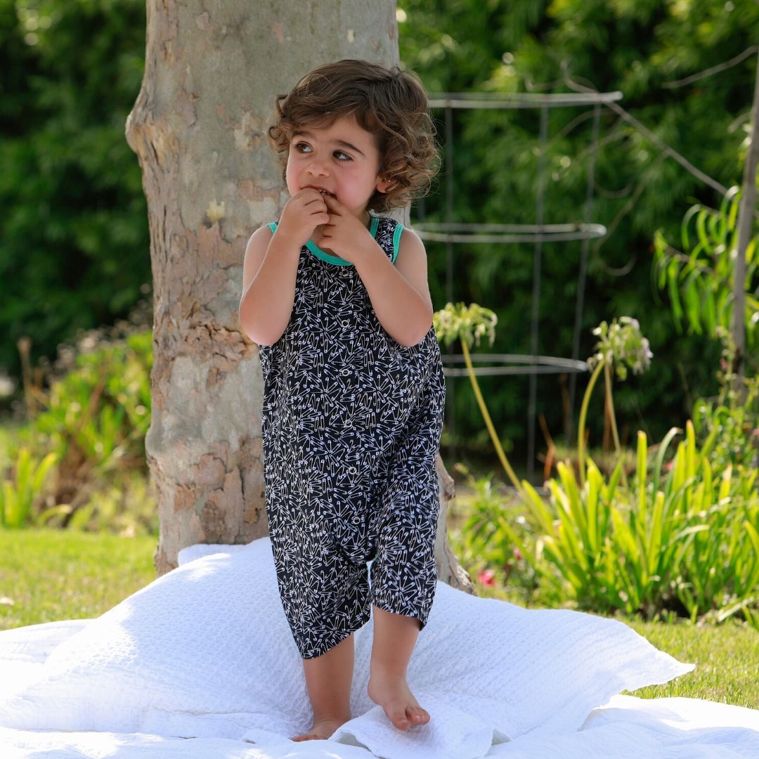 ceeceeandryan's tweet image. Cuteness wrapped in a Rockin' Romper. All about that safety pin print. 

#HappyFriday