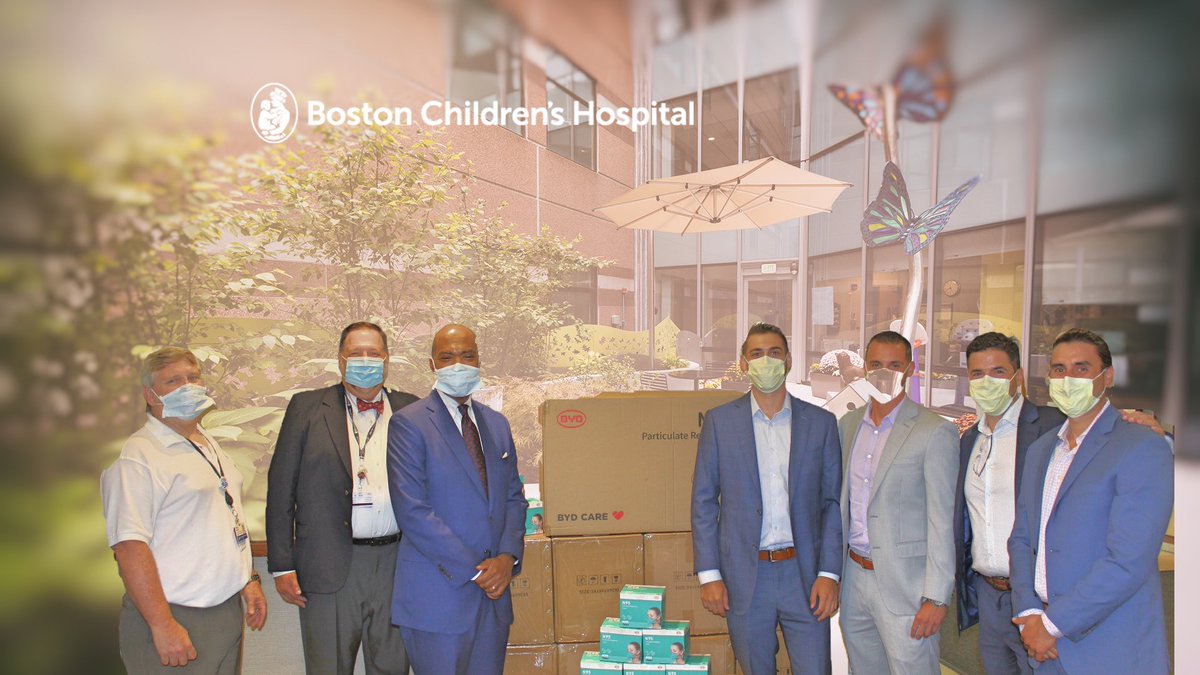 SarahLucyMurphy's tweet photo. Rock Ledge Group, which my husband helped found, donates 100,000 N95 masks to @BostonChildrens. https://t.co/TdYjvtOMIm