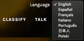 diskdetective's tweet photo. Disk Detective 2.0 has now been translated into Japanese and Polish! You can change the language using the drop-down box on the top right of the website shown in the picture below. Thank you to all of the citizen scientists who have helped make DD available in many languages! https://t.co/BON9t2Y3bP