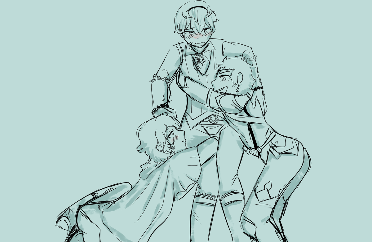 ALLCAPSLOCK_'s tweet photo. #nilesweek2020 Leo Trio
#fireemblemfates #fireemblem https://t.co/tjQ005tR2V