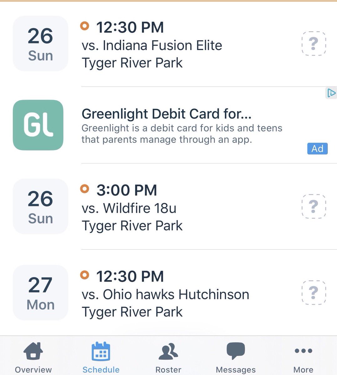 Upcoming schedule at JO Cup Spartanburg SC Shea VanScoter 2021 #2 Finesse 18u National P/UT ⁦<a href="/CoastalSoftball/">Coastal Carolina SB</a>⁩ ⁦<a href="/Pitt_SB/">Pitt Softball</a>⁩ ⁦<a href="/Penn_Softball/">Penn Softball</a>⁩ ⁦⁦<a href="/OmahaSB/">Omaha Softball</a>⁩ ⁦⁦@UofLSoftball⁩ ⁦<a href="/UNDsoftball/">North Dakota Softball</a>⁩ ⁦@UAHSoftball⁩ Sports recruits in bio!
