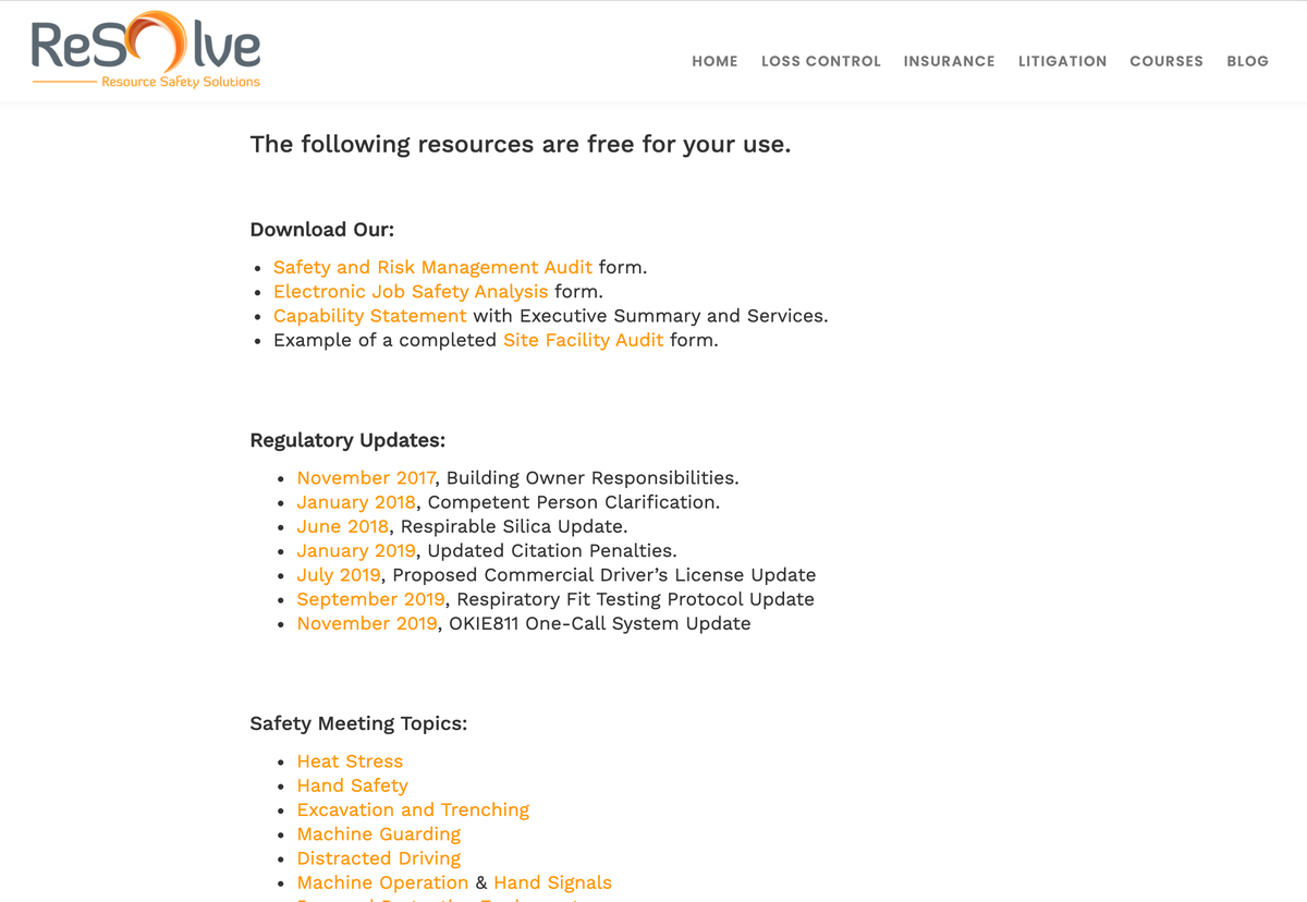 ReSolveOK's tweet photo. A Job Safety Analysis reviews the steps of a specific job task and the associated hazards. The purpose to analyze the job and implement controls to protect workers. For a copy of our electronic JSA, visit our resources page https://t.co/gw3gebqJIV