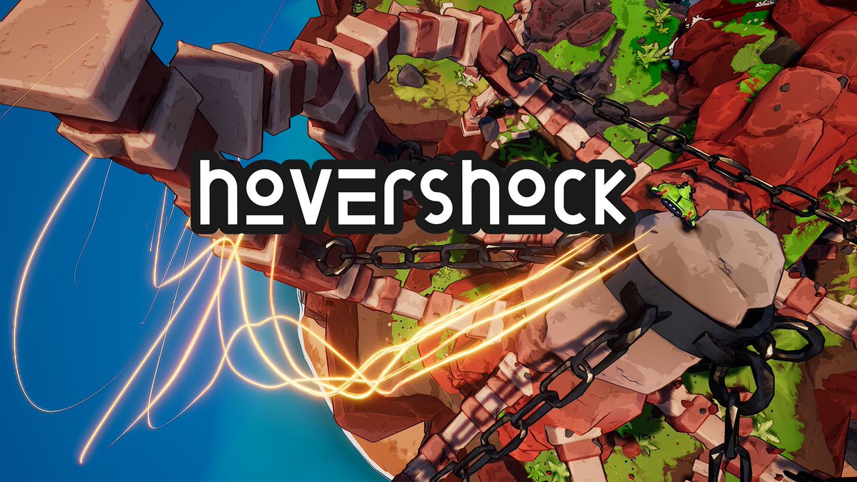 @canplay_dev brought their A-game to indie X 2019 with #HoverShock , a multiplayer game where the player controls a drone full of weapons and mind-bending powers in an exaggerated and colorful world. They swept the showfloor and took the Best Multiplayer award home!