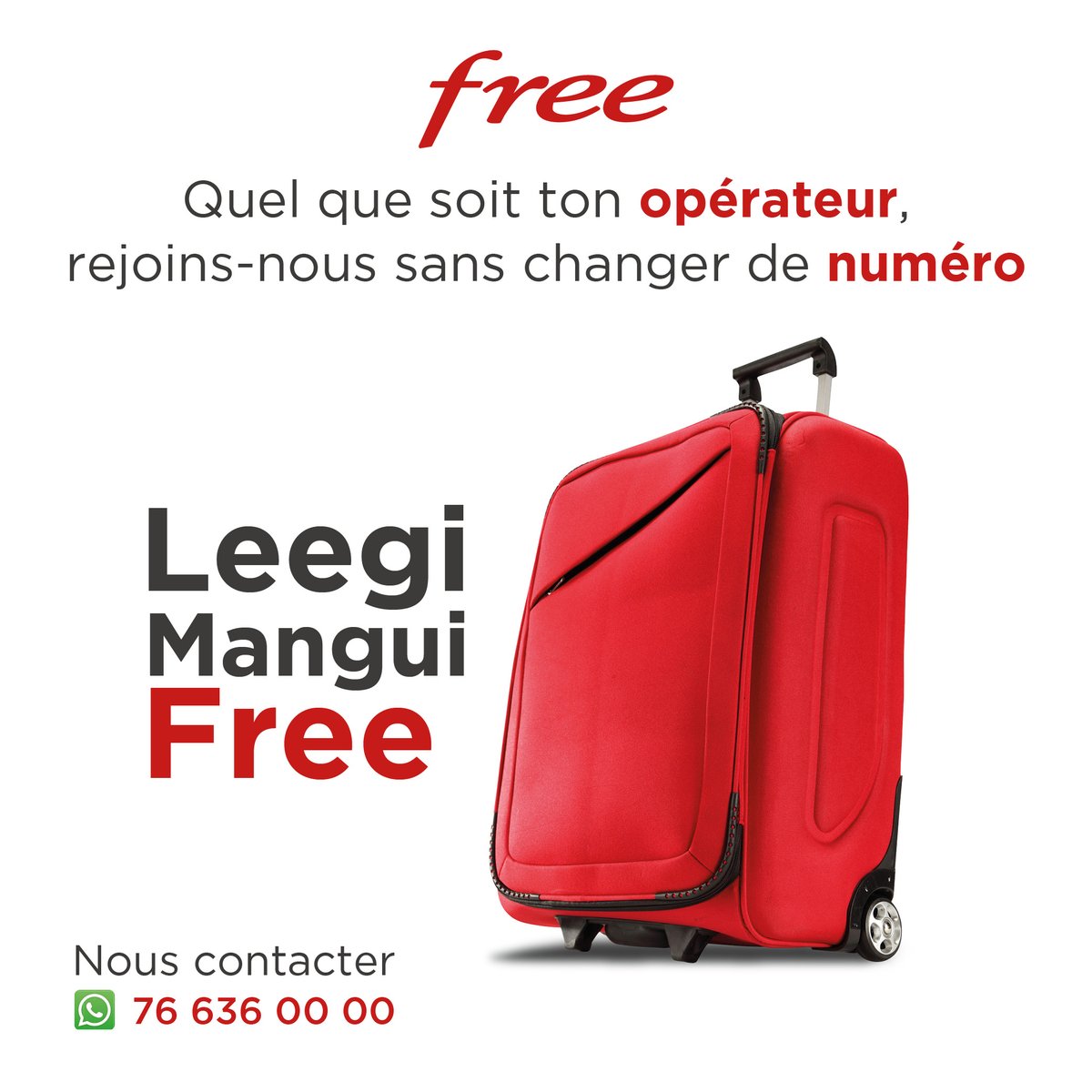 YasSenegal's tweet photo. Profitez du monde d'opportunités qu'offre Free sans changer de numéro. Que vous soyez 70, 77 ou 78 l’importance pour nous est de vous offrir la meilleure expérience mobile et internet 4G+. 
Yeena ko téré neex 😉
Contactez-nous par WhatsApp au 76 636 00 00 ou rv en agence.
#Maya https://t.co/LaU8Salgix