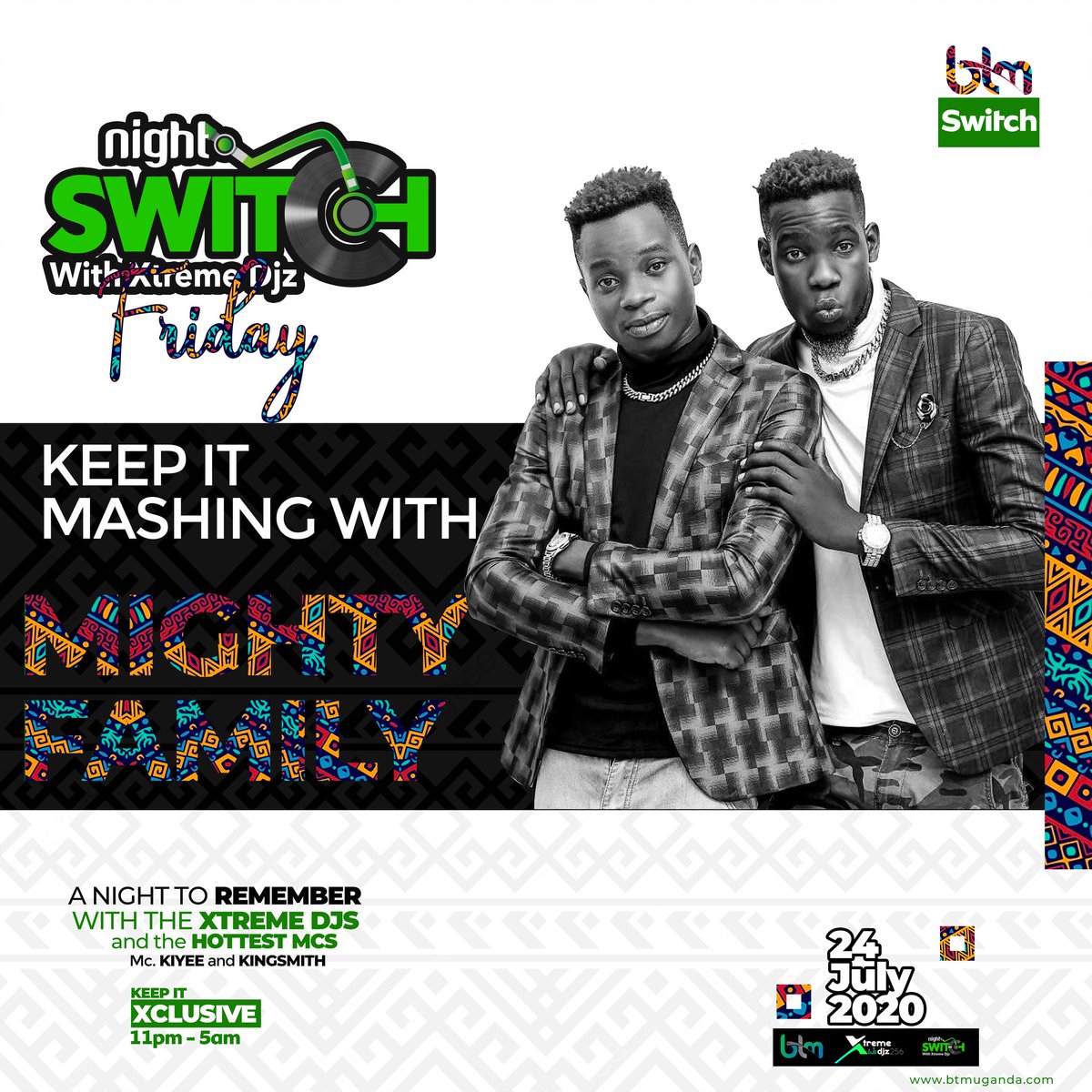 BTMTelevision's tweet photo. #NowShowingOnBTM #BTMNightSwitch๐๐ฝ๐ฅ๐ฅ
Where are you watching from...??๐๐ฝ๐๐พ๐๐พ https://t.co/QB5LrP1Nuj