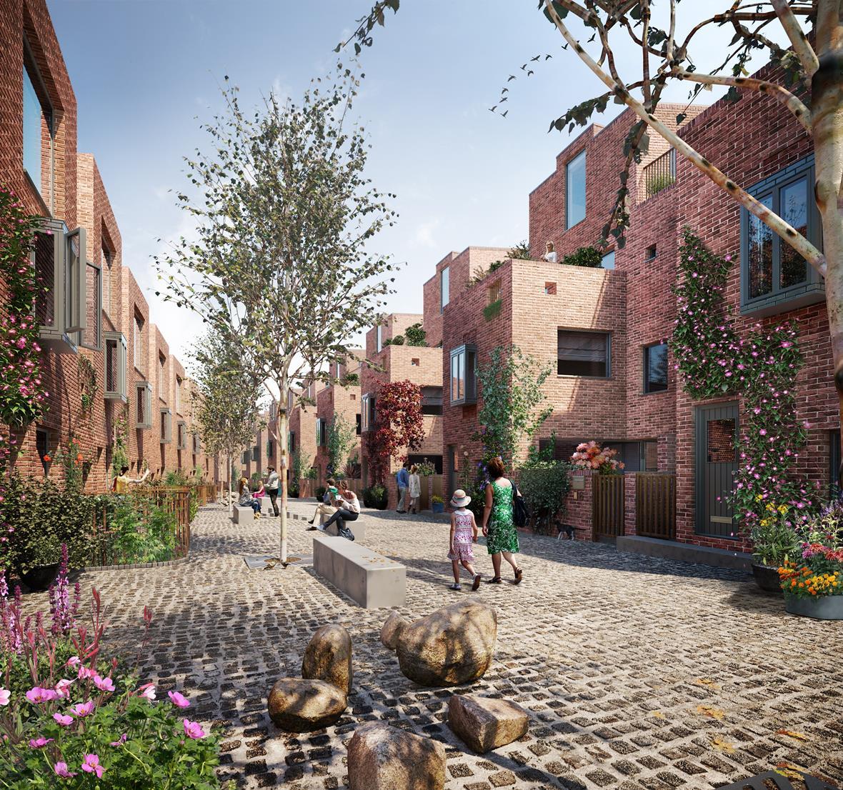 50% of the new homes in this development advanced by Mayor <a href="/SadiqKhan/">Sadiq Khan</a>'s office in London will be affordable. That's how you move the dial. That's how you create an inclusive city. You use your land and your policy tools to deliver #HousingForAll.