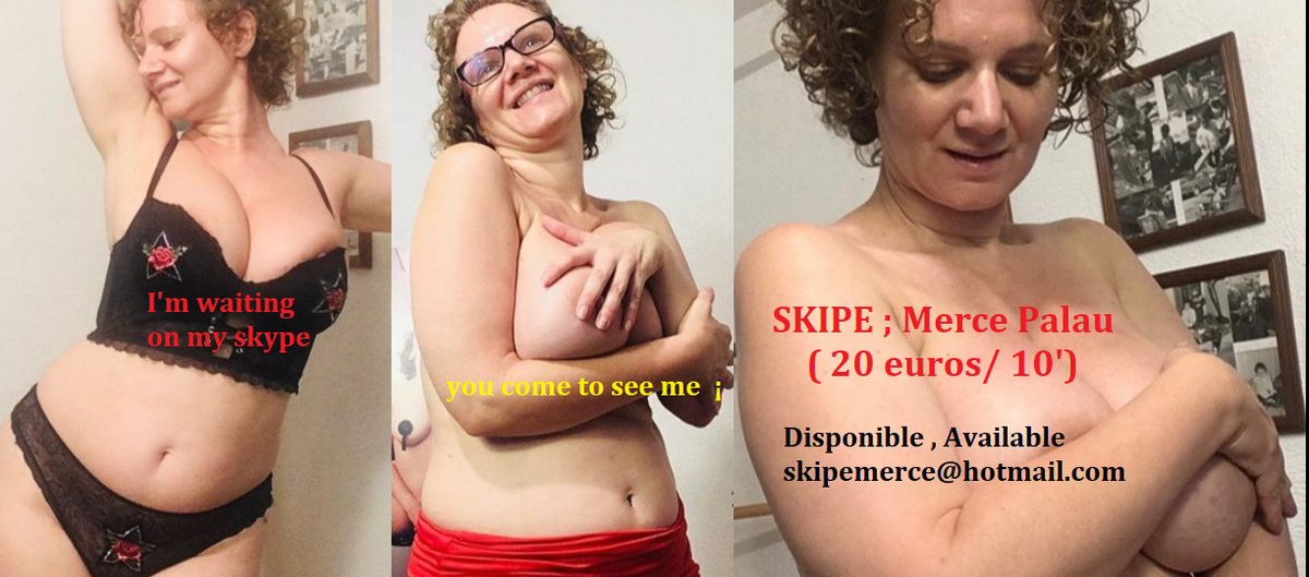 elmagopis's tweet photo. The best show in Skype  ¡¡¡¡ 
I'm waiting
on my skype
you come to see me  ¡¡¡¡ 
🔝💦🔥😍💋❤️🎥💸💸
@merce03bcn1

SKIPE ; Merce Palau  ( 20 euros/ 10')
 
Disponible , Available
skipemerce@hotmail.com 

pleasure, tits, curves, smile , lingerie . https://t.co/C0DFXarJzI
