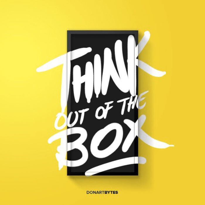 CreatorKreative's tweet photo. THINK OUT OF THE BOX https://t.co/vHt5lvC8DW