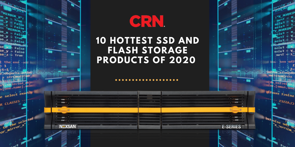 Nexsan's tweet photo. Our new E-Series 32F has been listed by @CRN as one of the 10 Hottest SSD And Flash Storage Products Of 2020 (So Far) 🔥
https://t.co/5p1dMCqpaI
#technews #storagesolution #SSD #Nexsan https://t.co/XhrqJ4tfeR