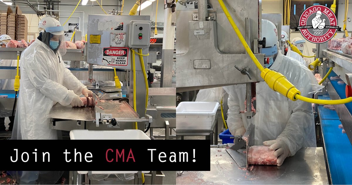 chicago_meat's tweet photo. Chicago Meat Authority has gone from 12 employees in 1990 to nearly 300 employees in 2020, providing income to families surrounding the #ChicagoStockyards. Join our growing #CMATeam. #FunFactFriday #CareersStartHere #Established1990 #ChicagoMeat #CMA https://t.co/8cvUhCzvtk https://t.co/zkbb6M5gbM