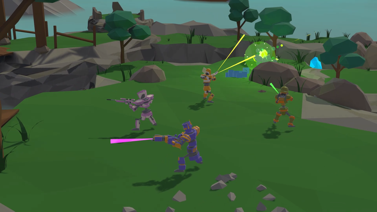 broodlingstudio's tweet photo. Come join in on some co-op action!
#lowpoly #lowpolygame #games #gaming #unity3d #unity  #madewithunity #indiegame #gamedev #models #coop #multiplayer https://t.co/BsoYneEmNa
