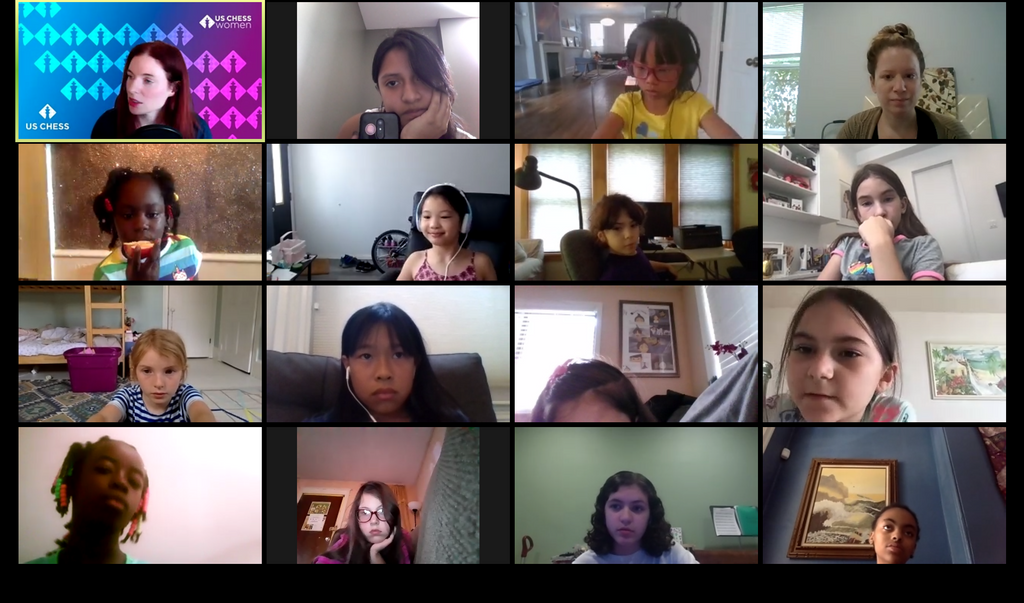 PhillyASAP's tweet photo. Check out #PhillyGirlsPlayChess #summercamp gone virtual- held Thursdays on Zoom, 12-2PM until 8/13! Still spots left open to all ages/ skill levels; features lectures from pro chess players, like @JenShahade 2 time @USChessWomen champ! Register: chess@phillyasap.org #ASAPchess https://t.co/Lw0Mrr4FIV