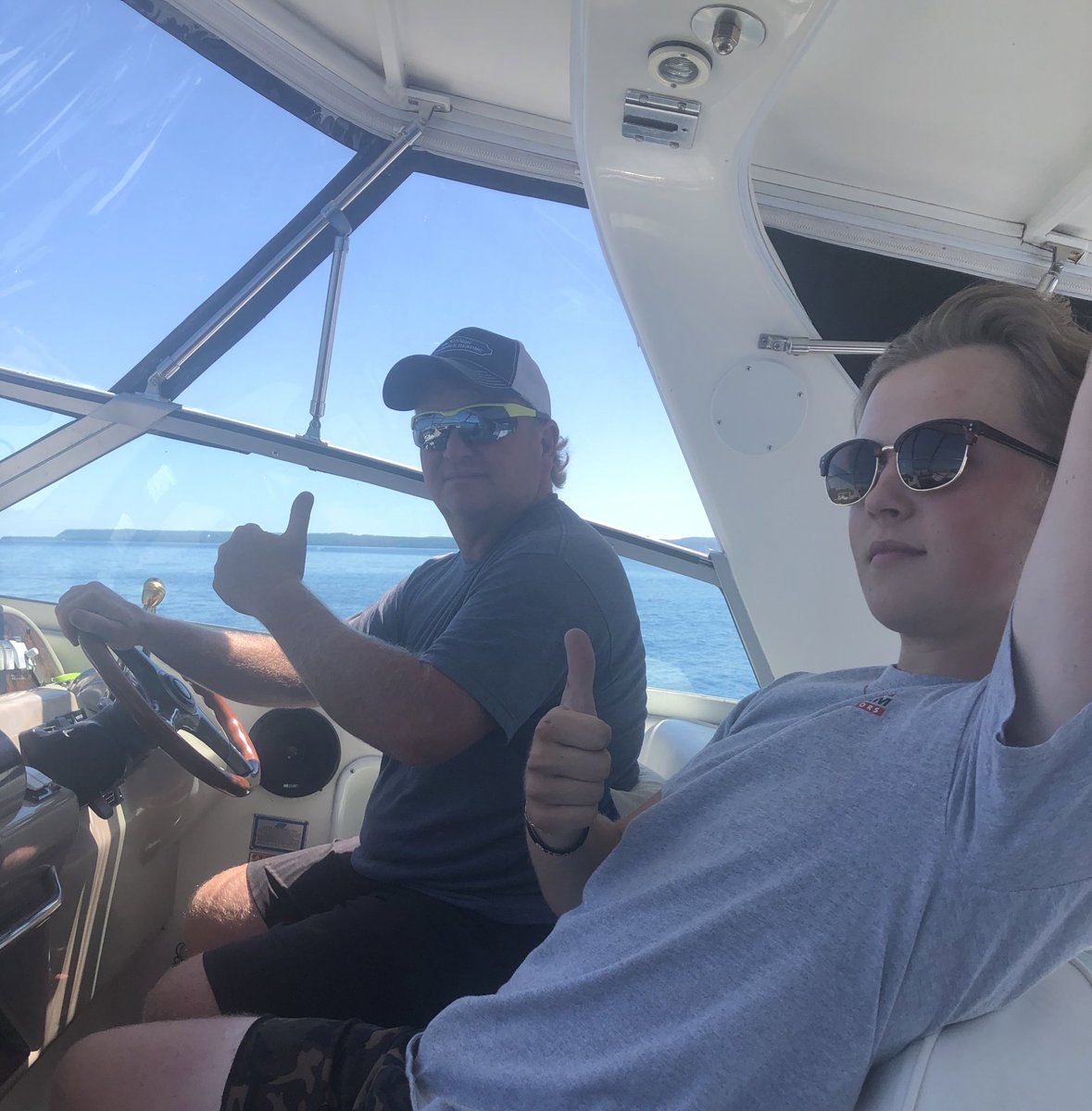 sh8ker77's tweet photo. Killarney bound with the boys!  Hopefully once the wee man gets bigger than @taylorshakes can join us too @Samshakes91 #boatlife #georgianbay #killarney #holidays https://t.co/JmvCwrtQBE