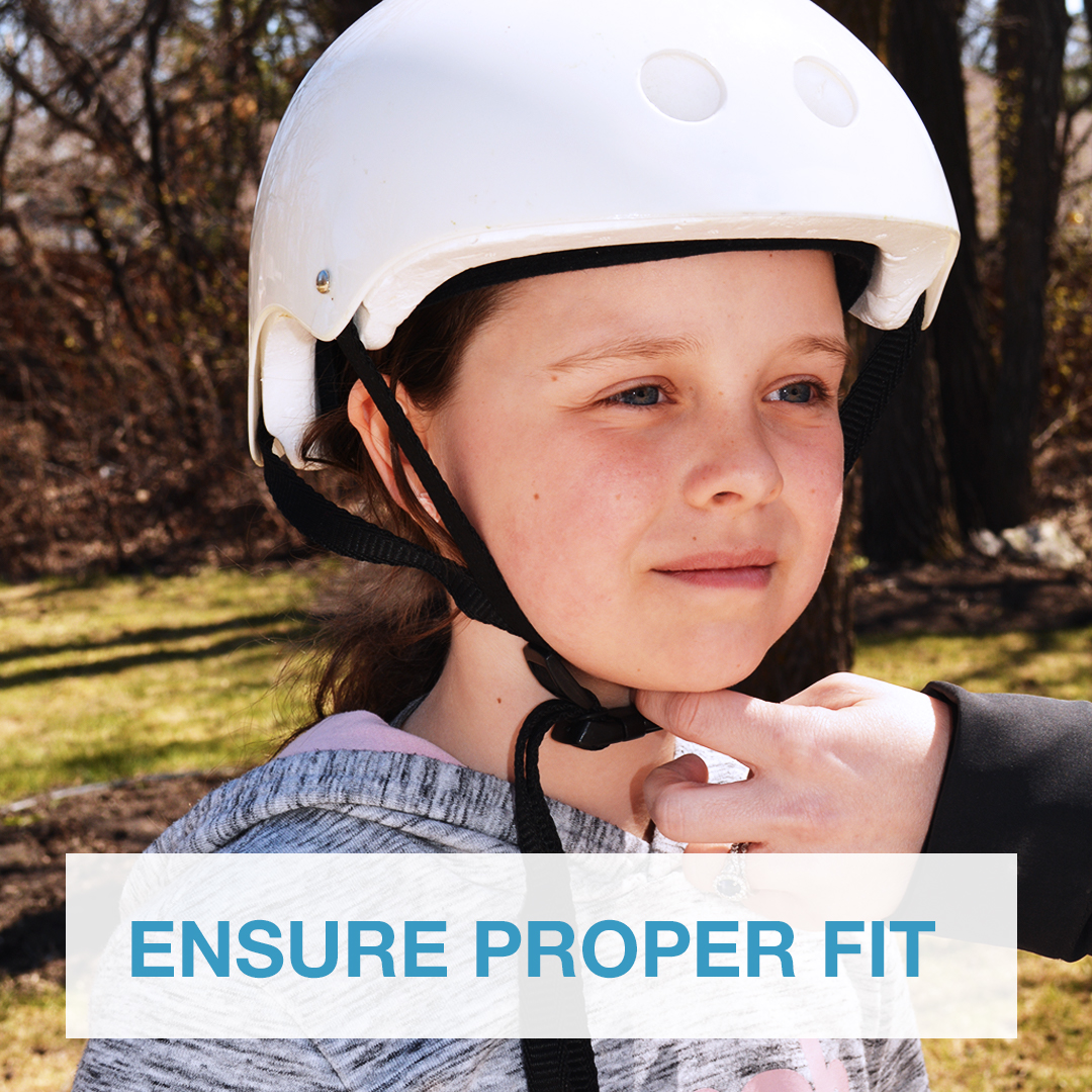 Going for a bike ride with your kids is a great way to promote physical activity!
Teach your young riders bike safety rules and the importance of proper protective gear.  #WearYourHelmet #MBRoadSafety