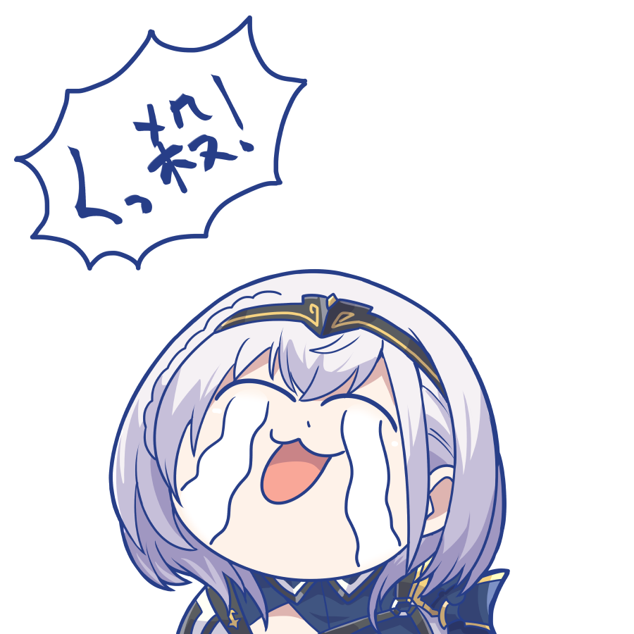 白銀ノエル 「あんまりないない!😊👌

#私の絵柄ギャップ 」|トモヨヒのイラスト