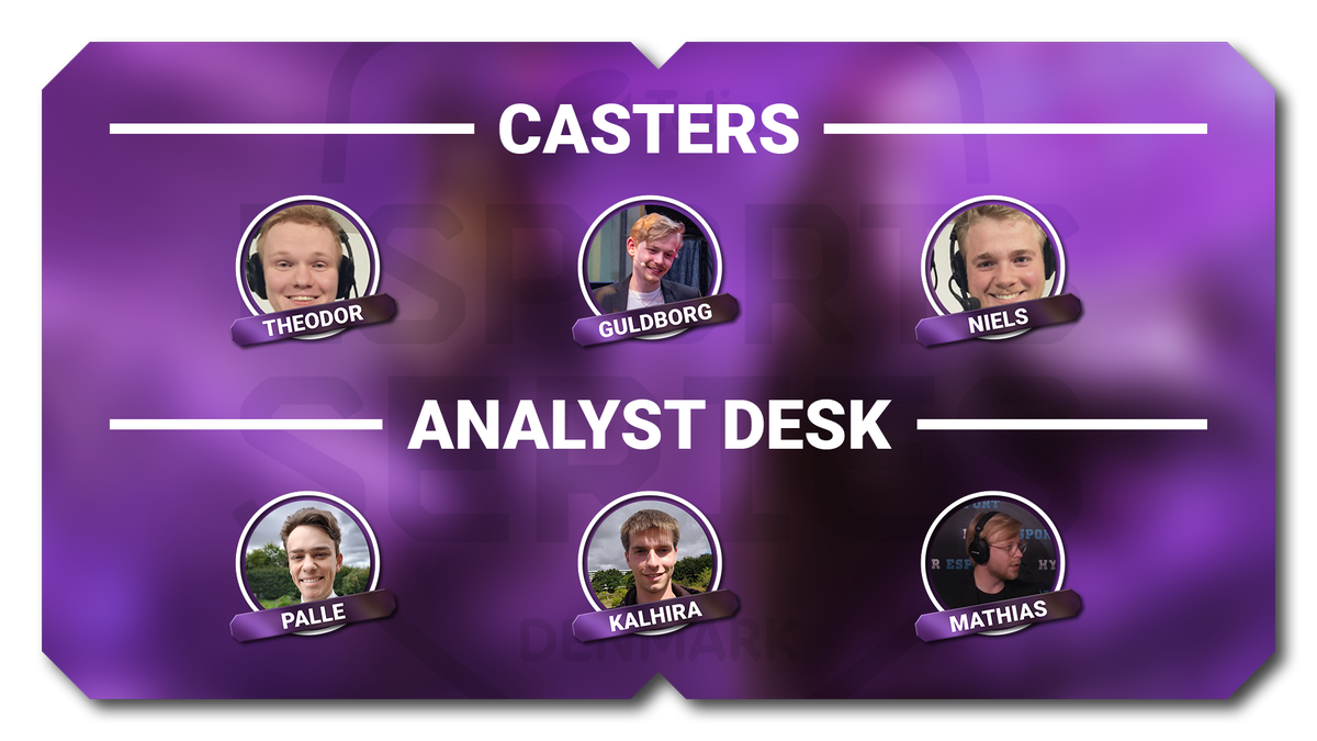 🤩READY FOR <a href="/TES_Nordic/">Telia Esports Series Nordic</a> DENMARK FINAL?!🤩

Our amazing casters &amp; analysts will make the last match spectacular!

Watch on Monday at 18:
twitch.tv/telia_lol_den/

<a href="/TheodorKirk/">LQG</a>
<a href="/GuldborgReal/">Mikkel "Guldborg" Guldborg</a>
<a href="/NielsKohler/">LQA</a>
<a href="/CasterPalle/">Palle</a>
<a href="/Kalhira_lol/">David</a>
@HAHAXDeuw

#risetothetop
#teliaesportsseries
#teslol