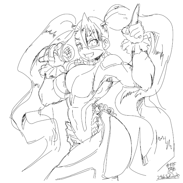 れいんぼぉー。 #一日一絵 #ストリートファイター #格ゲーキャラ描こうぜ 